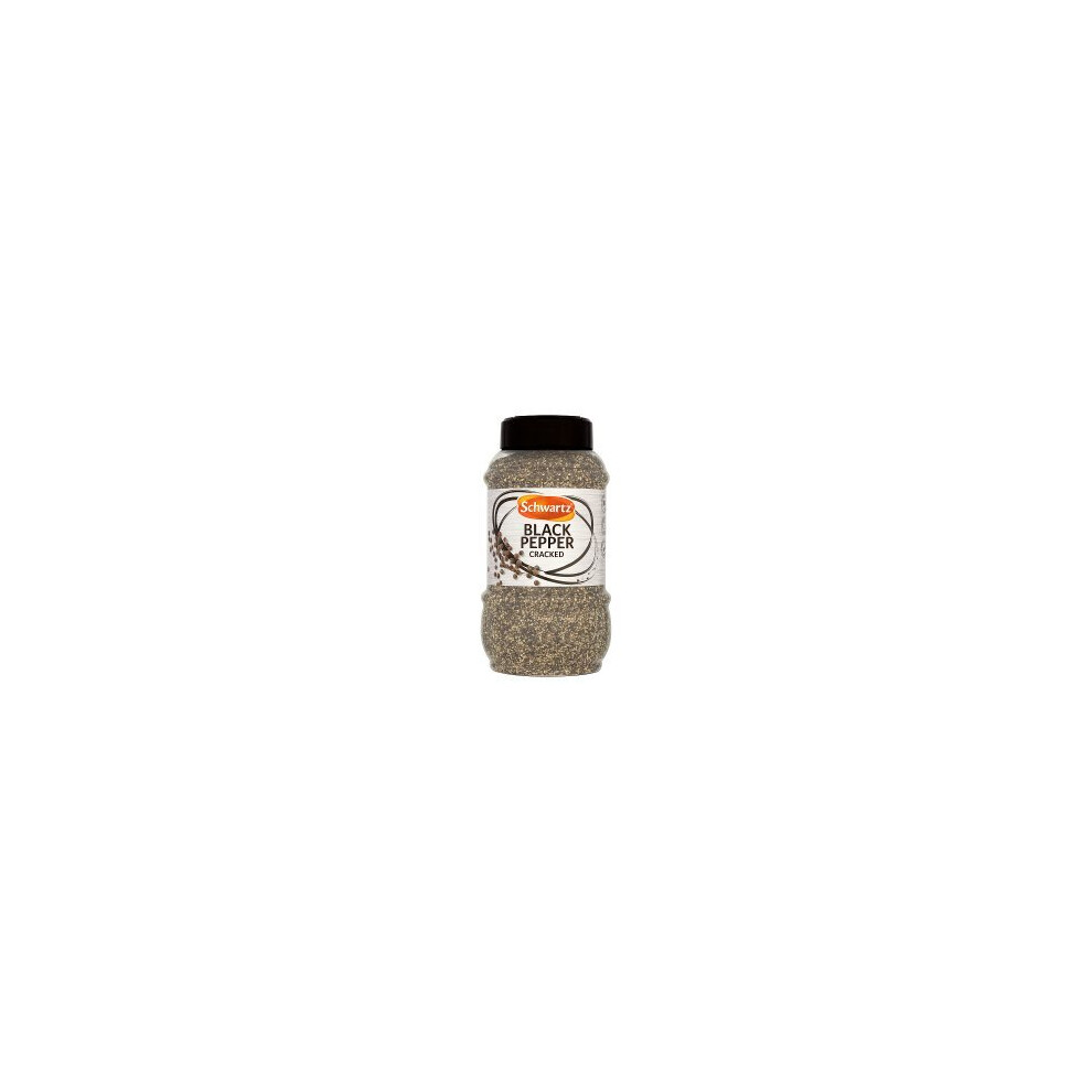 Schwartz Black Pepper Cracked 380g (Pack of 6)