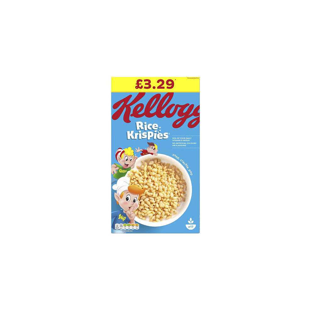 Kellogg's Rice Krispies Cereal 510g (Pack of 6)