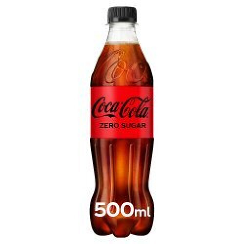 Coca Cola Coca-Cola Zero Sugar 500ml (Pack of 12)