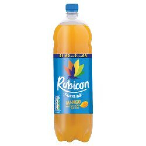 Rubicon Rubicon Sparkling Mango Juice Drink 2L (Pack of 6)