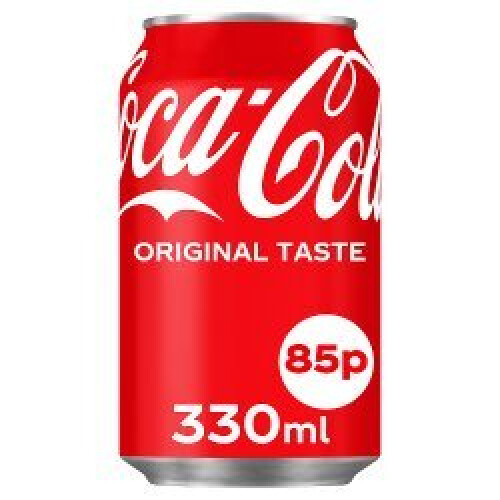 Coca Cola Coca-Cola Original Taste 24 x 330ml (Pack of 24)