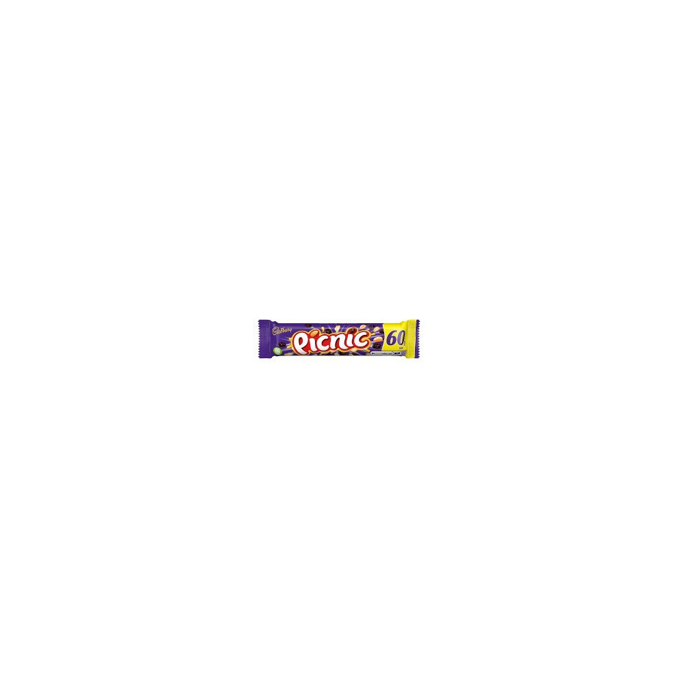 Cadbury Picnic Chocolate Bar 60P 48.4G (Pack Of 36)
