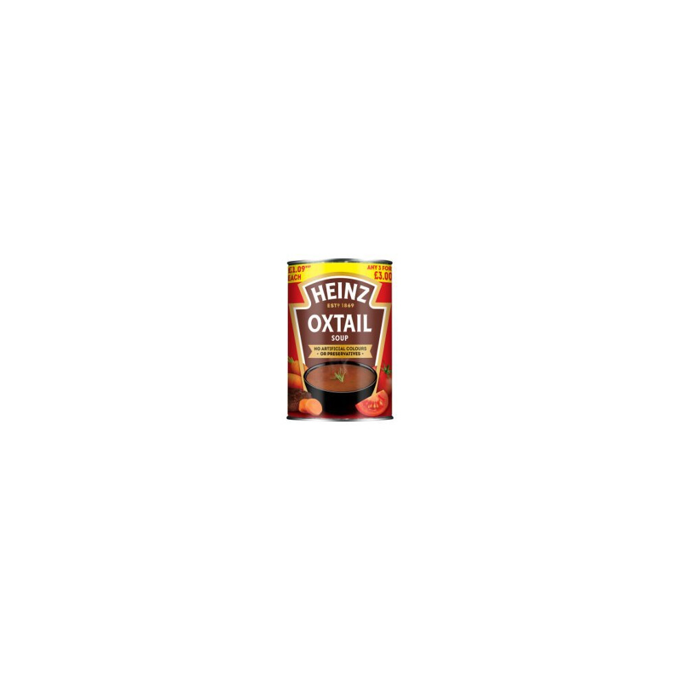 Heinz Oxtail Soup 400g  (Pack of 12)