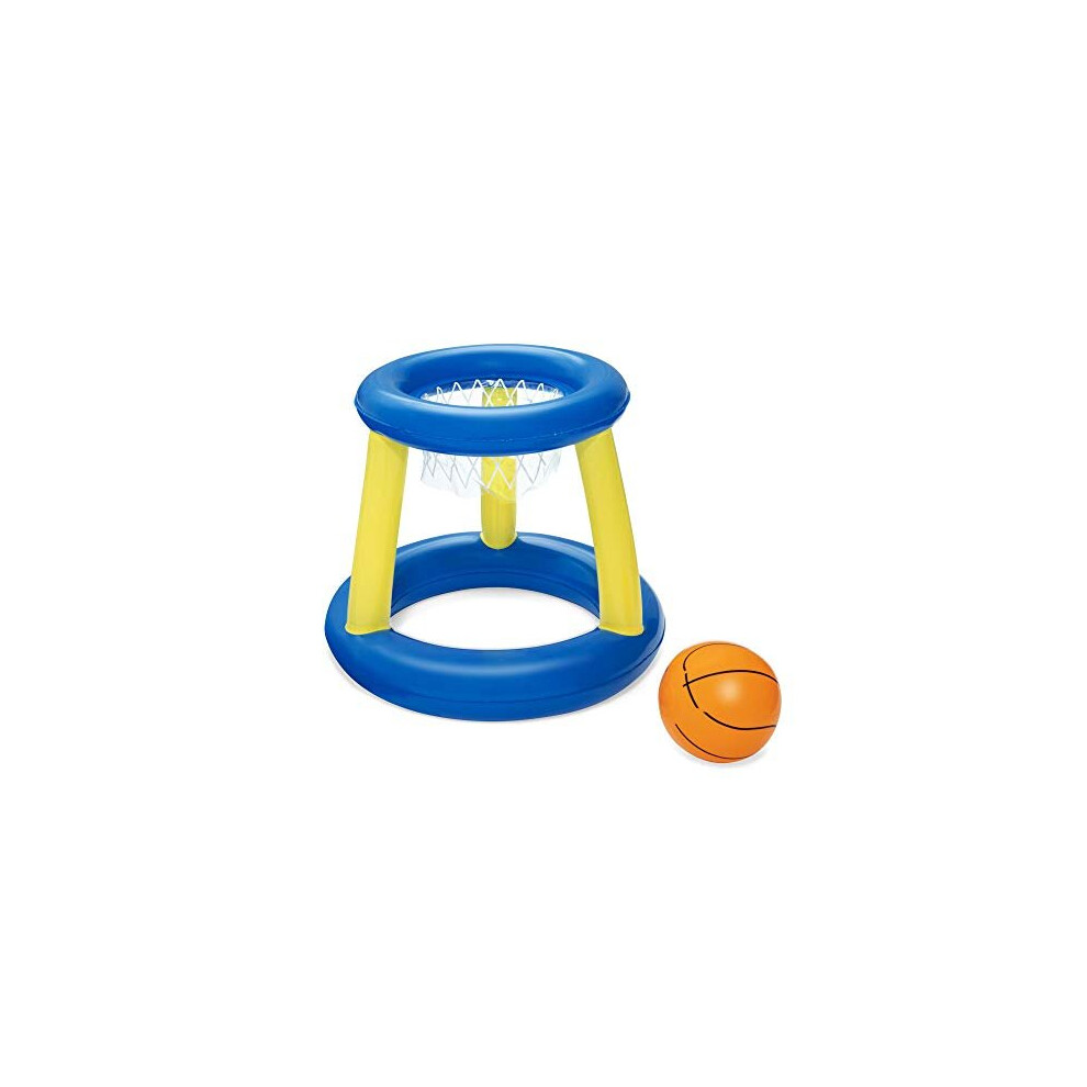 Bestway 52418 Splash N Hoop Inflatable Basketball Swimming Set, Floating Pool Game