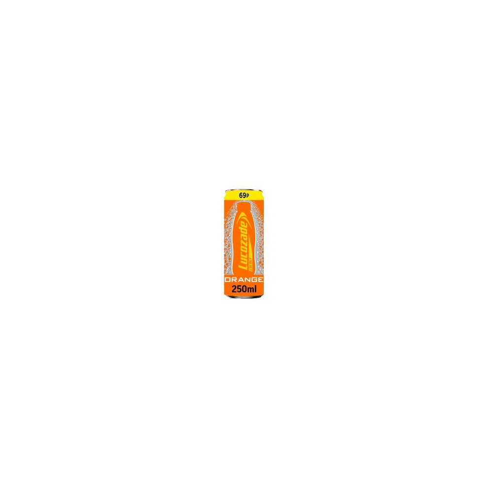 Lucozade Energy Drink 250Ml (Pack Of 24) Orange