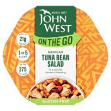 John West On the Go Mexican Tuna Bean Salad 220g (Pack of 6)