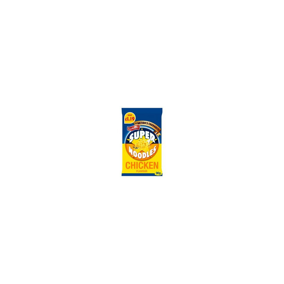 Batchelors Super Noodles Chicken Flavour 90g (Pack of 8)