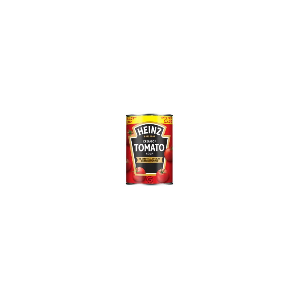 Heinz Cream of Tomato Soup 400g  (Pack of 24)