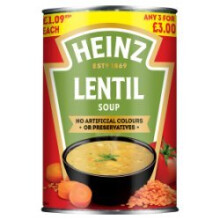 Heinz Lentil Soup 400g (Pack of 12)