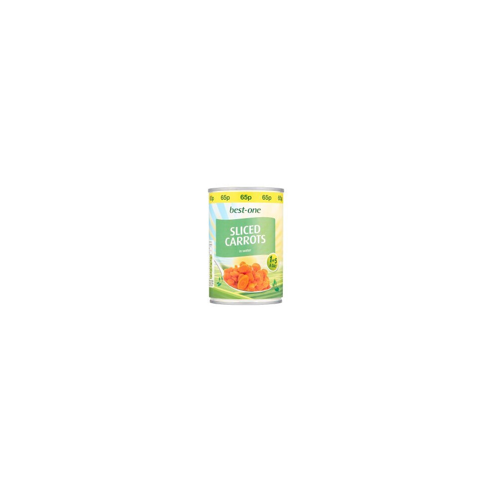 Best-One Sliced Carrots in Water 300g (Pack of 12)