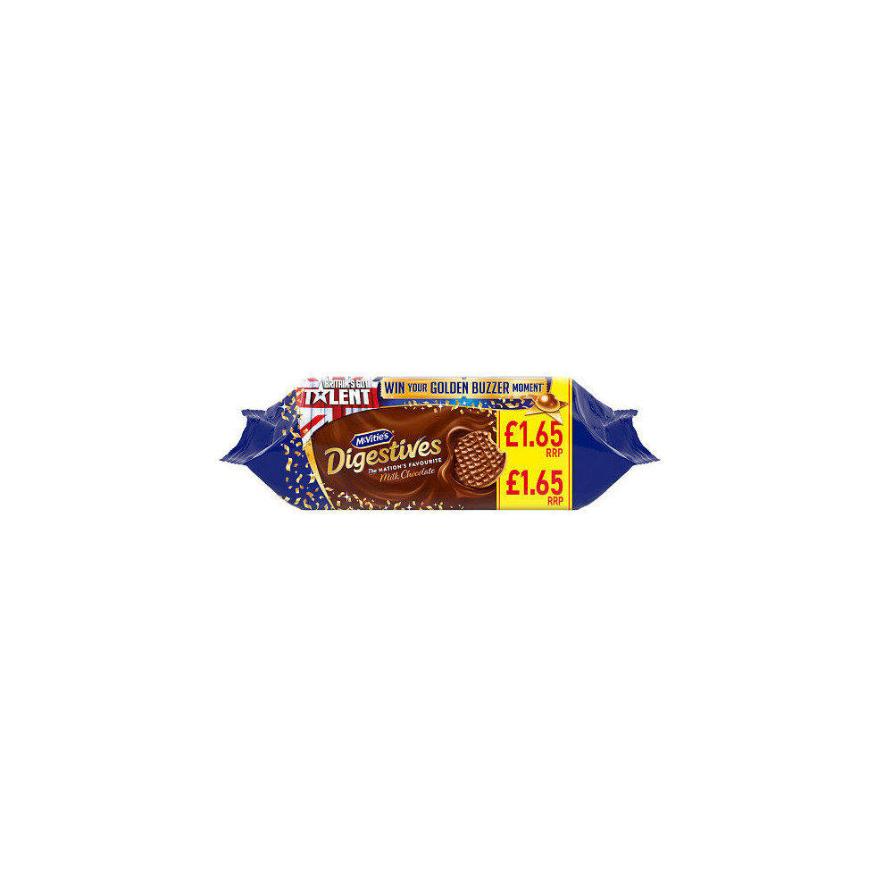 Mcvities Mcvitie's Digestives Milk Chocolate 266G (Pack Of 15)