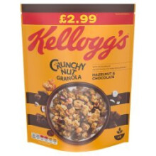 Kellogg's Crunchy Nut Granola Hazelnut & Chocolate 380g (Pack of 6)