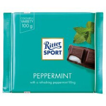 Ritter Sport Peppermint 100g (Pack of 5)