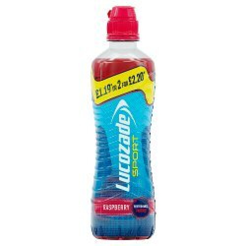 Lucozade Lucozade Sport Raspberry 500ml (Pack of 12)
