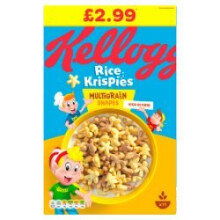 Kellogg's Rice Krispies Multigrain Shapes 350g (Pack of 4)