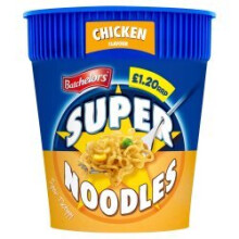 Batchelors Super Noodles Chicken Flavour 75g (Pack of 8)