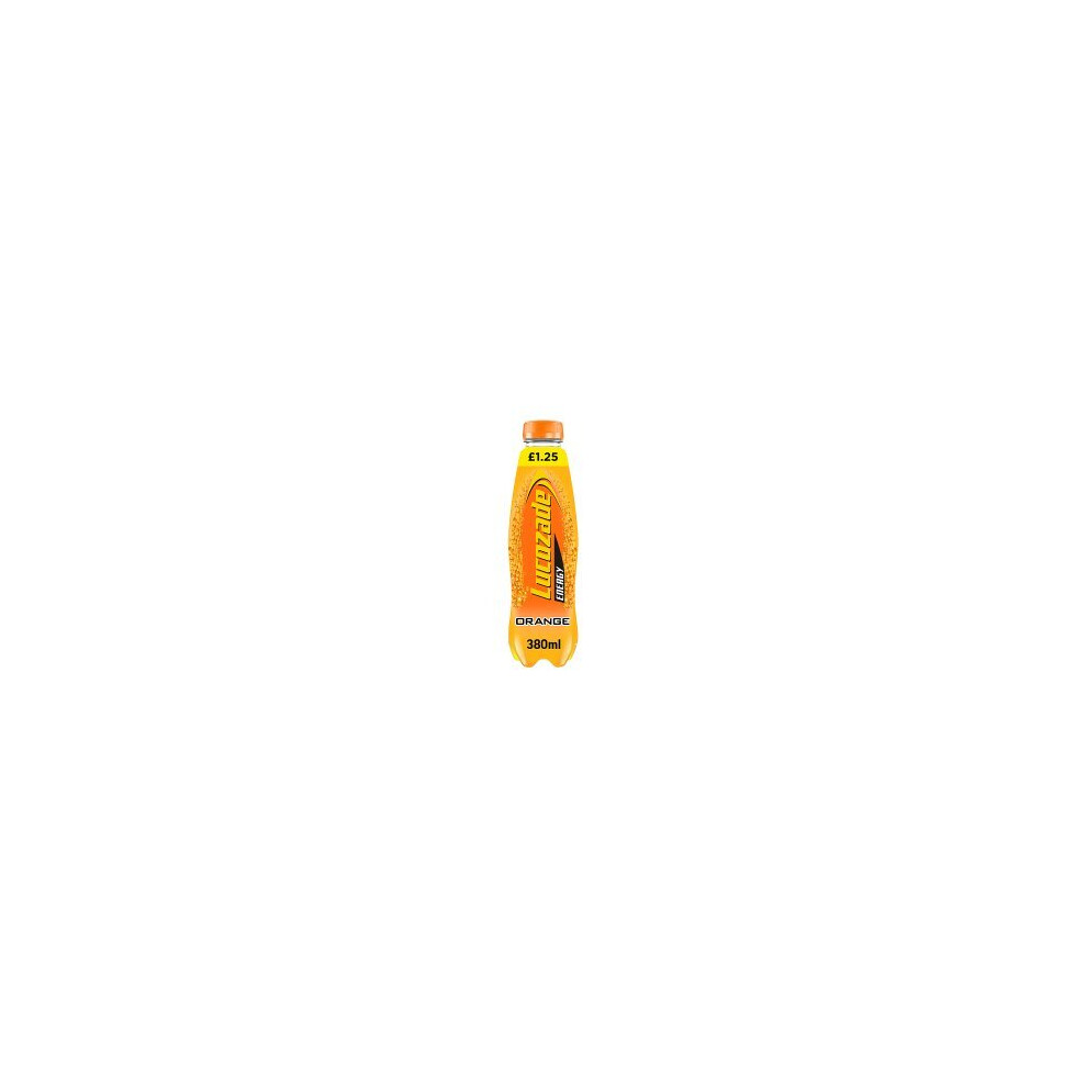 Lucozade Energy Drink Orange 380ml (Pack of 24)