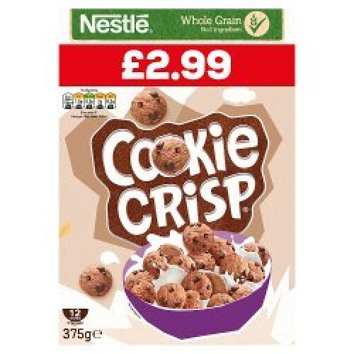 Nestle Cookie Crisp 375g (Pack of 6)