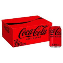 Coca-Cola Zero Sugar 330ml (Pack of 2)