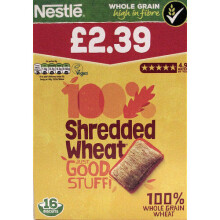 Nestlé Shredded Wheat Original Cereal (16 Pack) 360g (Pack of 5)
