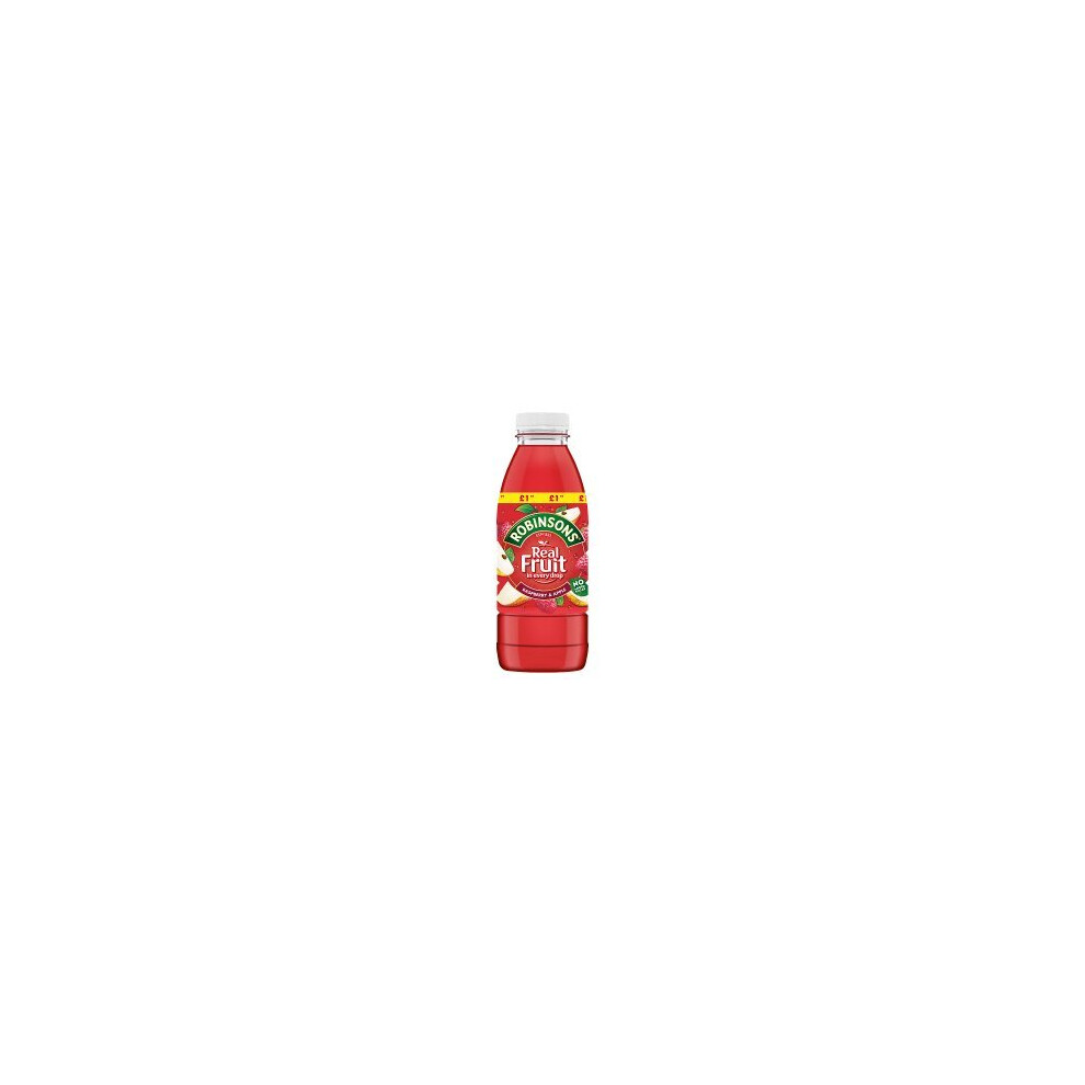 Robinsons Ready to Drink Raspberry & Apple Juice Drink 500ml (Pack of 12)