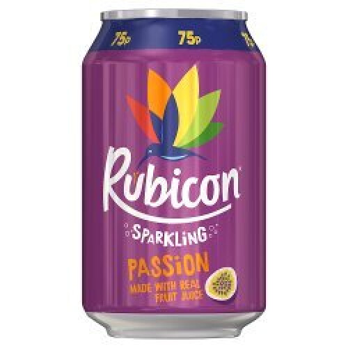 Rubicon Rubicon Sparkling Passion 330ml Can (Pack of 24)