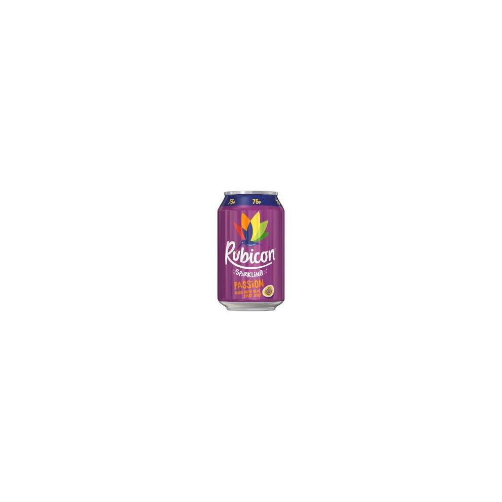 Rubicon Sparkling Passion 330ml Can (Pack of 24)