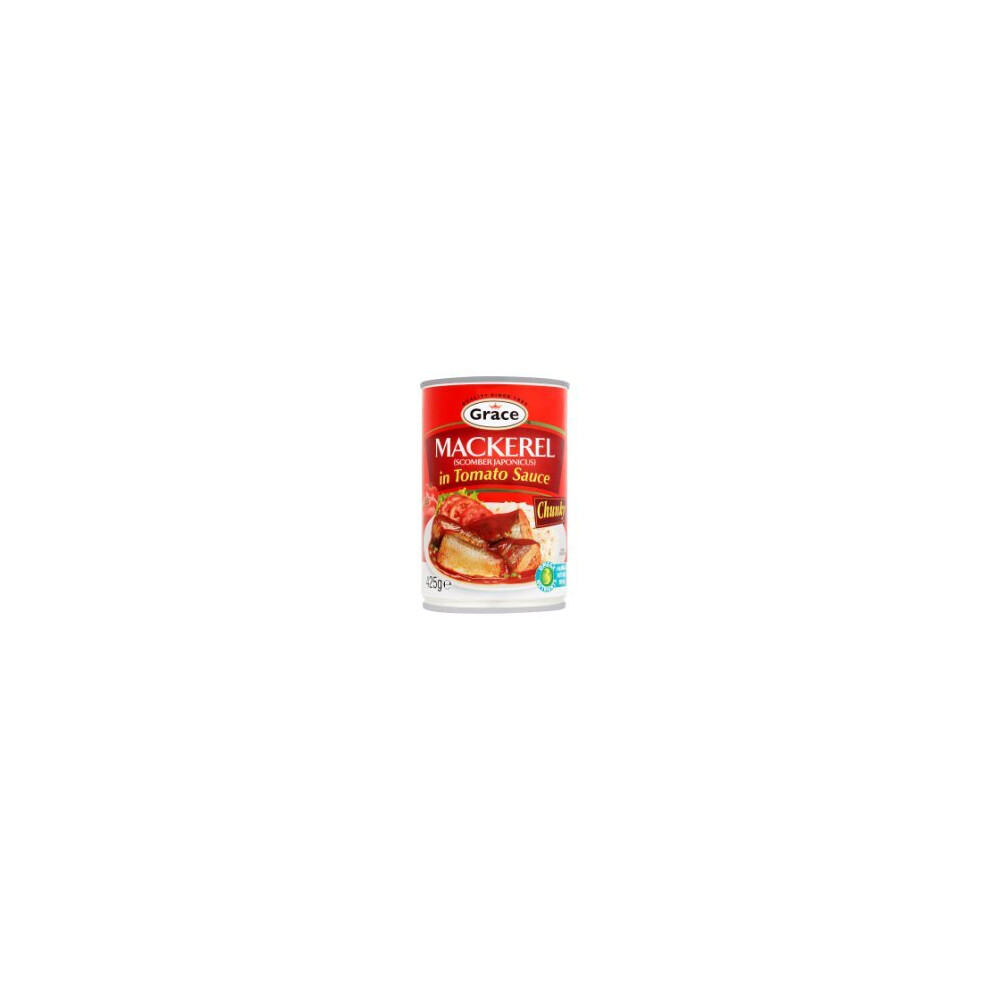 Grace Mackerel in Tomato Sauce 425g (Pack of 12)