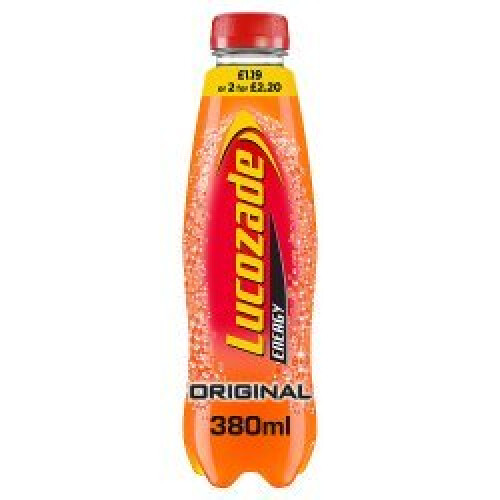 Lucozade Lucozade Energy Original 380ml (Pack of 24)