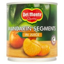 Del Monte Mandarin Segments in Juice 298g (Pack of 12)