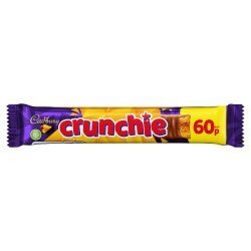 Cadbury Cadbury Crunchie Chocolate Bar 40g (Pack of 48)