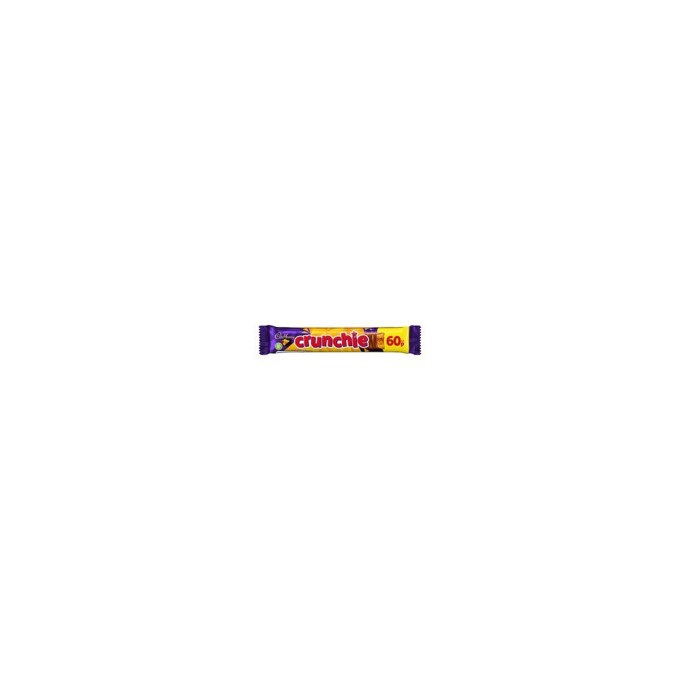 Cadbury Crunchie Chocolate Bar 40g (Pack of 48)