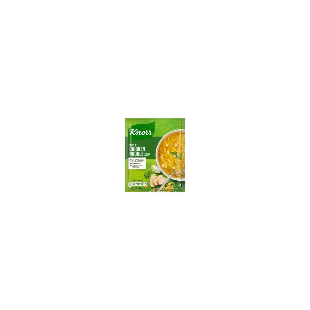 Knorr Super Chicken Noodle Soup Mix 51 g (Pack of 12)