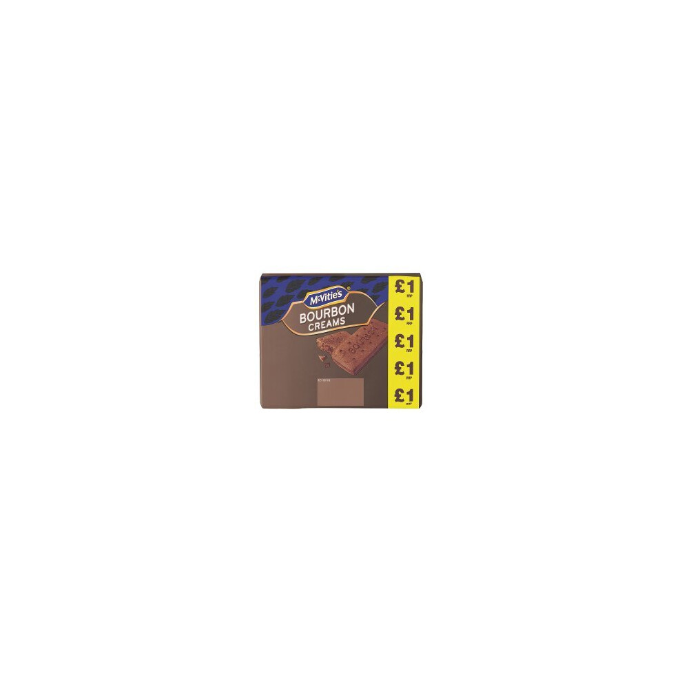 Mcvities Mcvitie's Bourbon Creams Biscuits 300G(Pack Of 12)