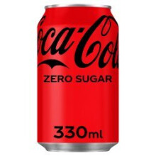 Coca-Cola Zero Sugar 330ml (Pack of 24)