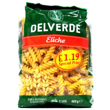 Del Verde Eliche 400g (Pack of 8)