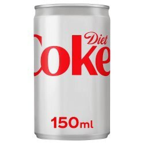 Coca Cola Diet Coke 24 x 150ml (Pack of 24)