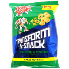Gw Transforma Snack Cheese & Onion 80g (Pack of 15)