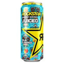Rockstar Juiced Baja El Mango 500ml Can (Pack of 12)