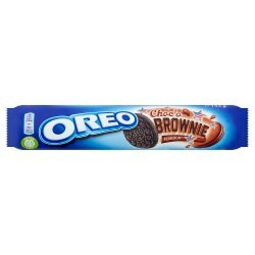 OREO Choco Brownie Sandwich Biscuits 154g (Pack of 16)