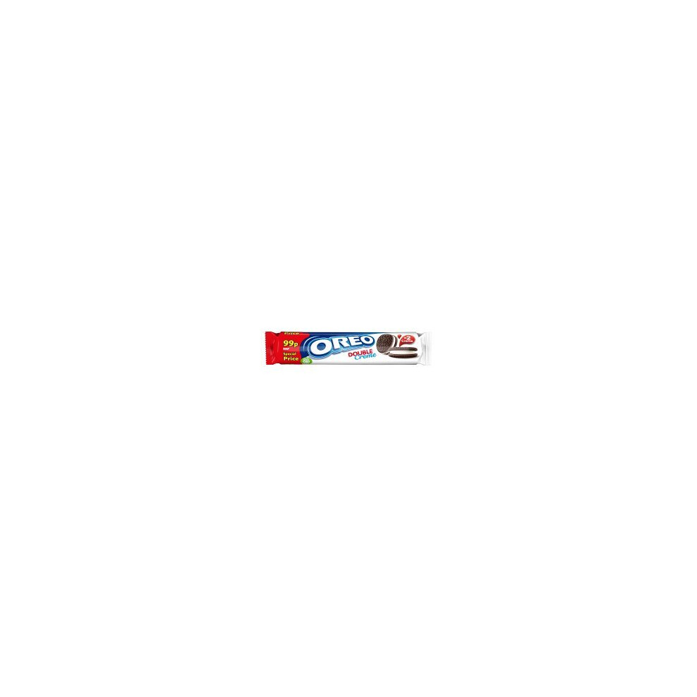 Oreo Double Creme Sandwich Biscuits 157G (Pack Of 16)