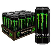 Monster Energy Drink 12 x 500ml (Pack of 12)