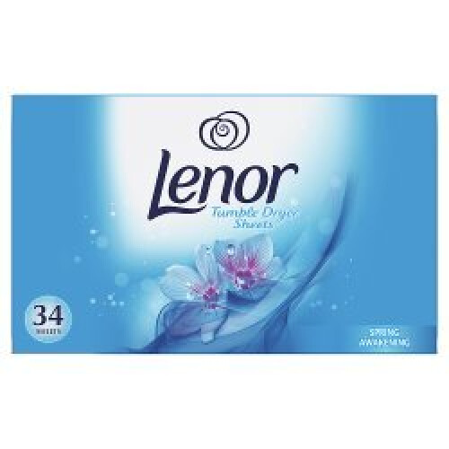 Lenor Lenor Fabric Tumble Dryer Sheets Spring Awakening 34 Sheets (Pack of 6)