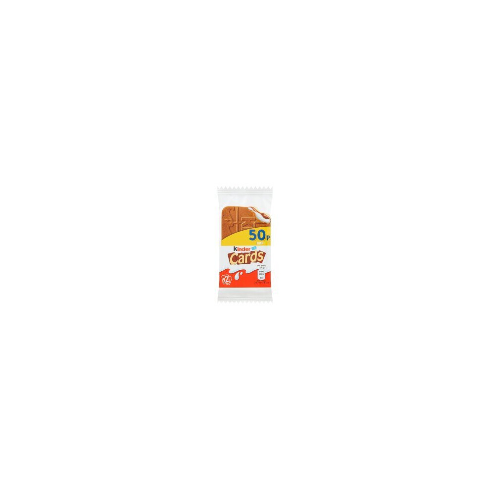 Kinder 2 Cards 25.6g (Pack of 30)