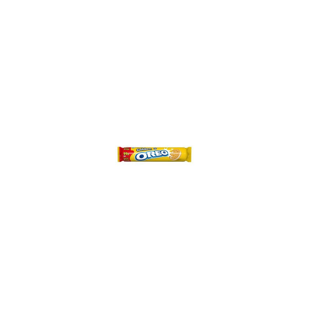 Oreo Golden Sandwich Biscuits 154g (Pack of 16)