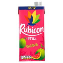 Rubicon Still Guava Juice Drink 1L (Pack of 12),