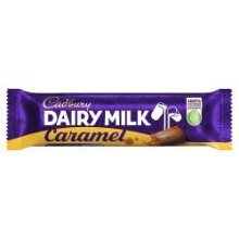 Cadbury Dairy Milk Caramel Chocolate Bar 45g (Pack of 48)