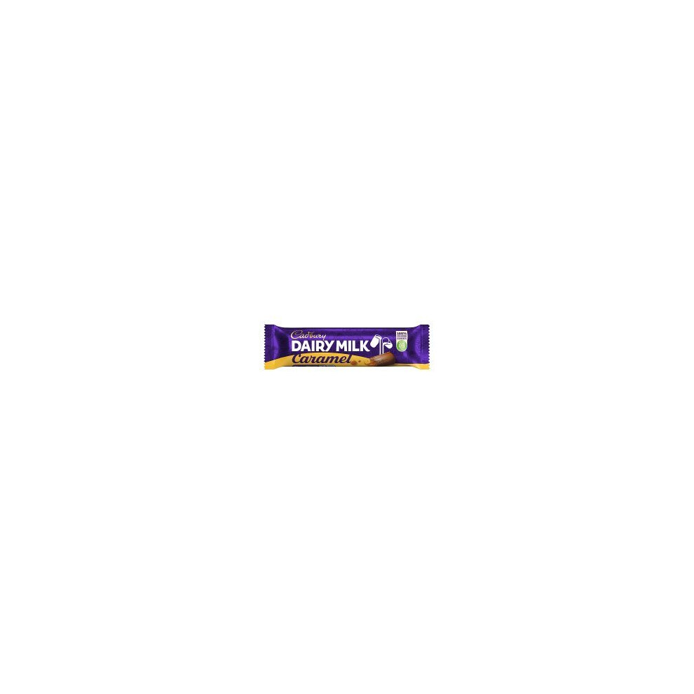 Cadbury Dairy Milk Caramel Chocolate Bar 45g (Pack of 48)