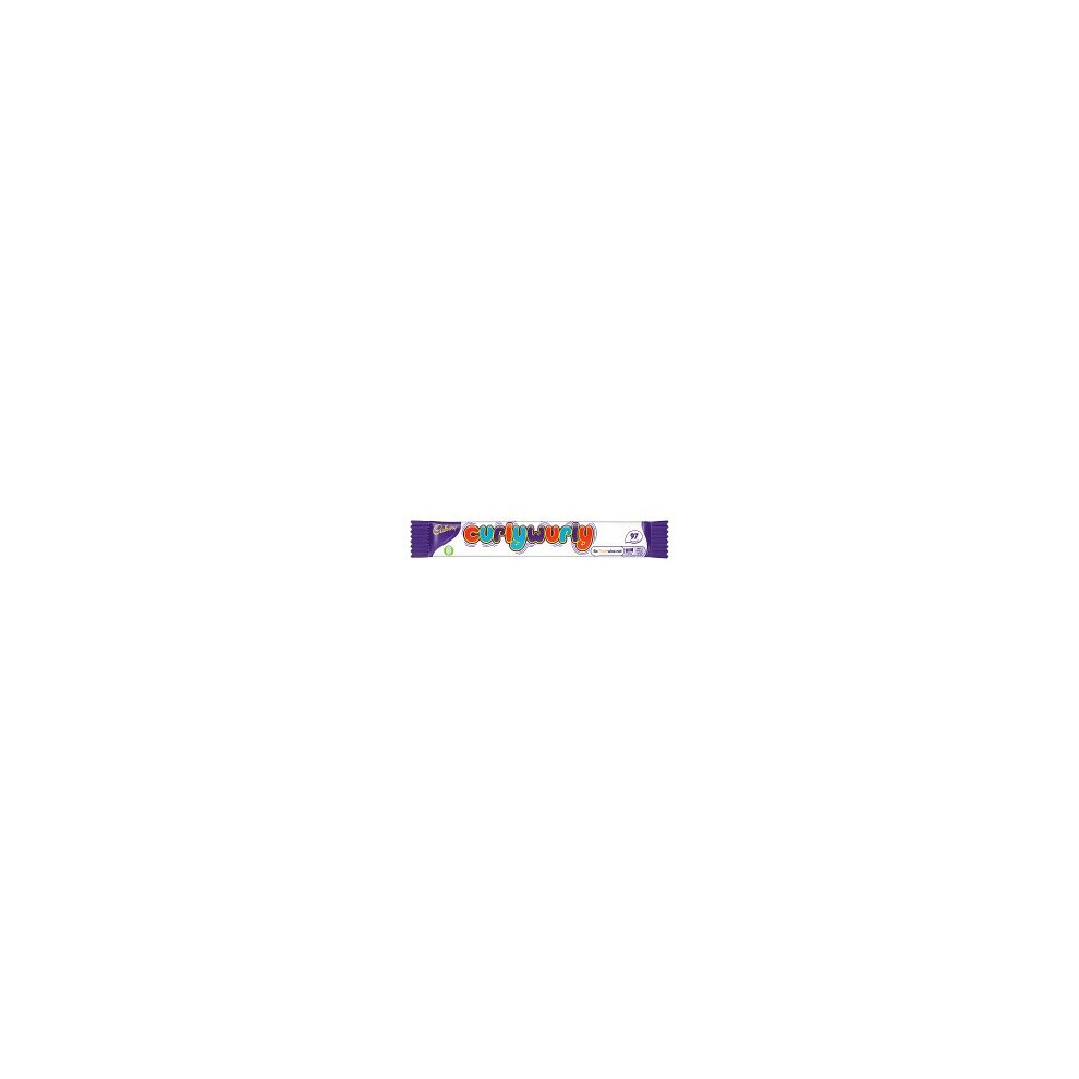 Cadbury Curly Wurly Chocolate Bar 21.5G (Pack Of 48)