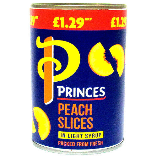 Princes Peach Slices In Syrup (Pack of 6)